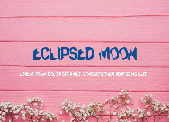 Eclipsed Moon example